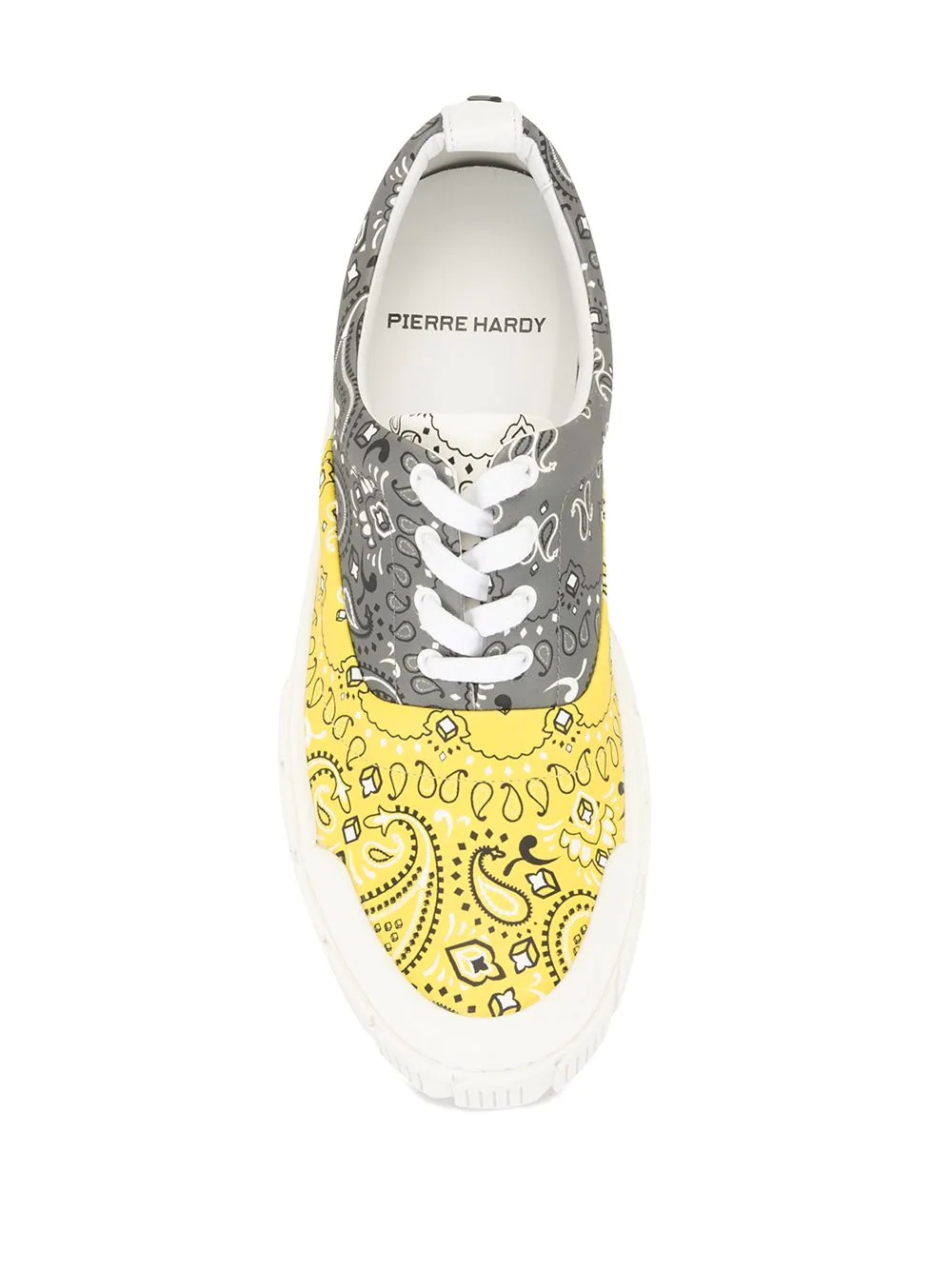 Ollie paisley print sneakers - 4