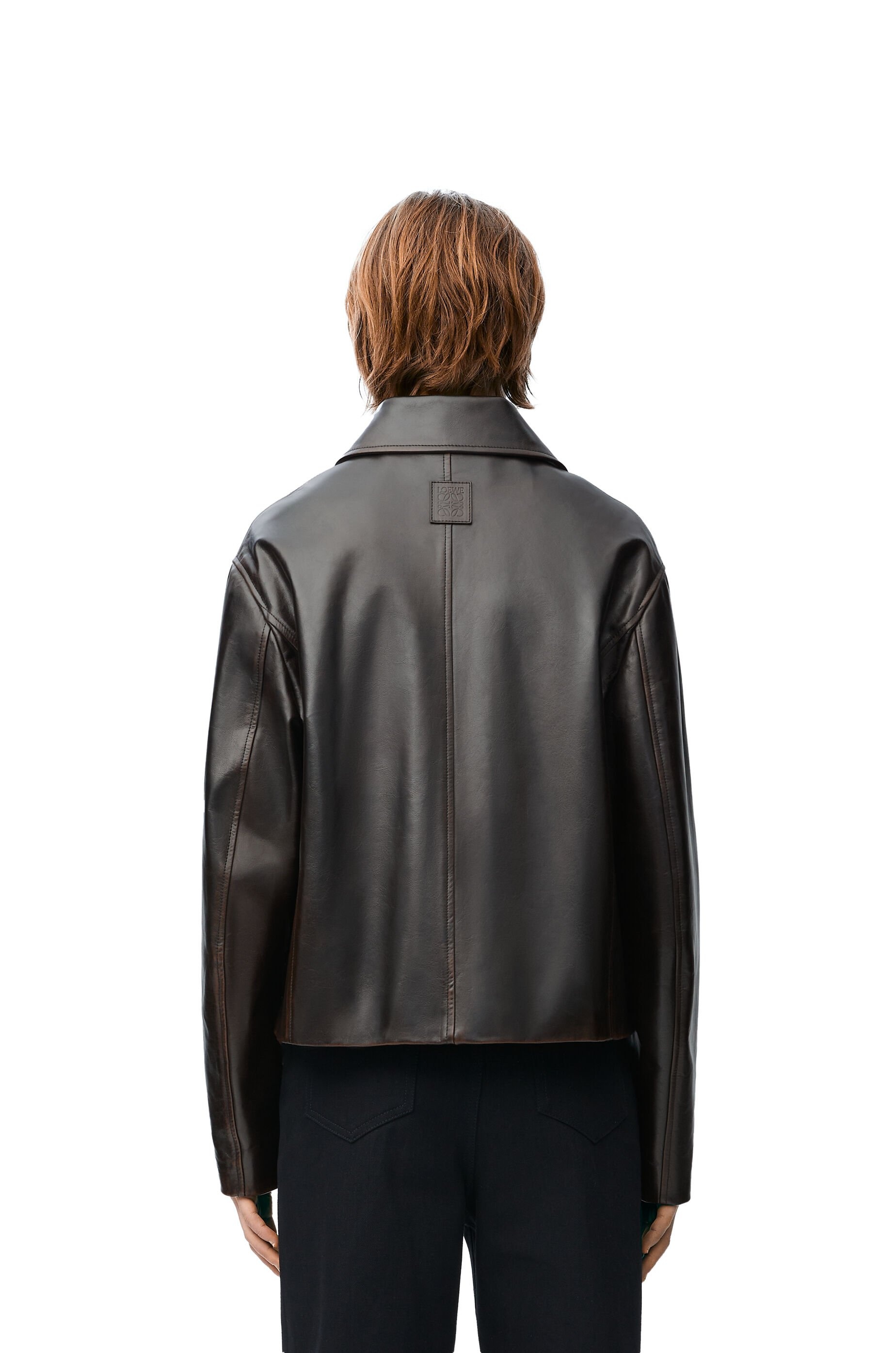 Jacket in nappa calfskin - 4