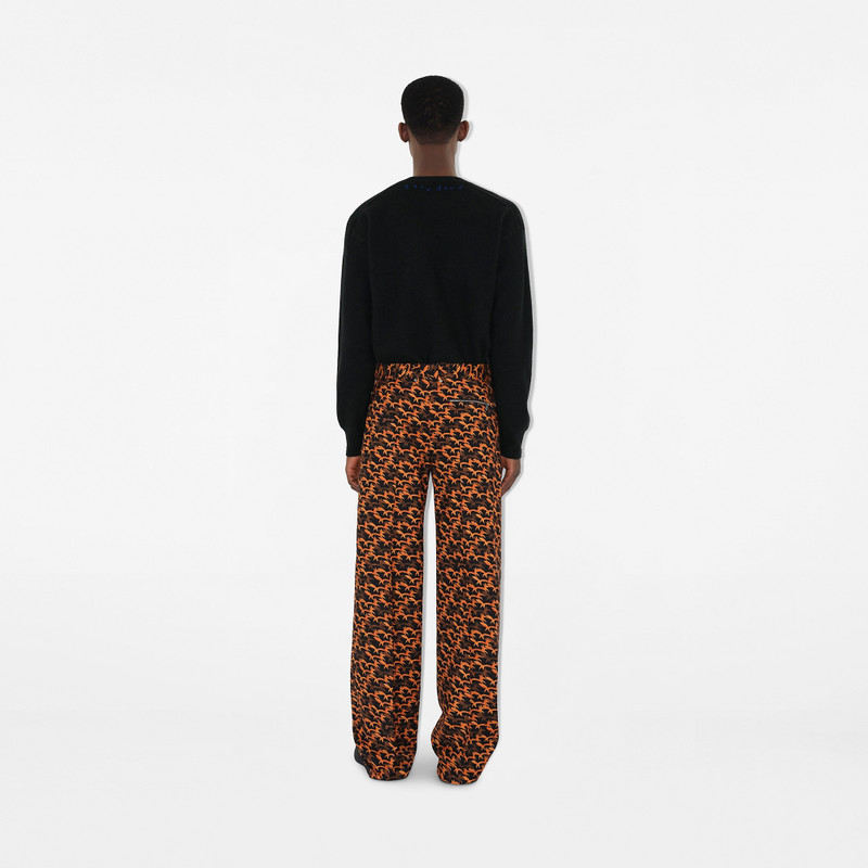 Fox Wool Tailored Trousers 4