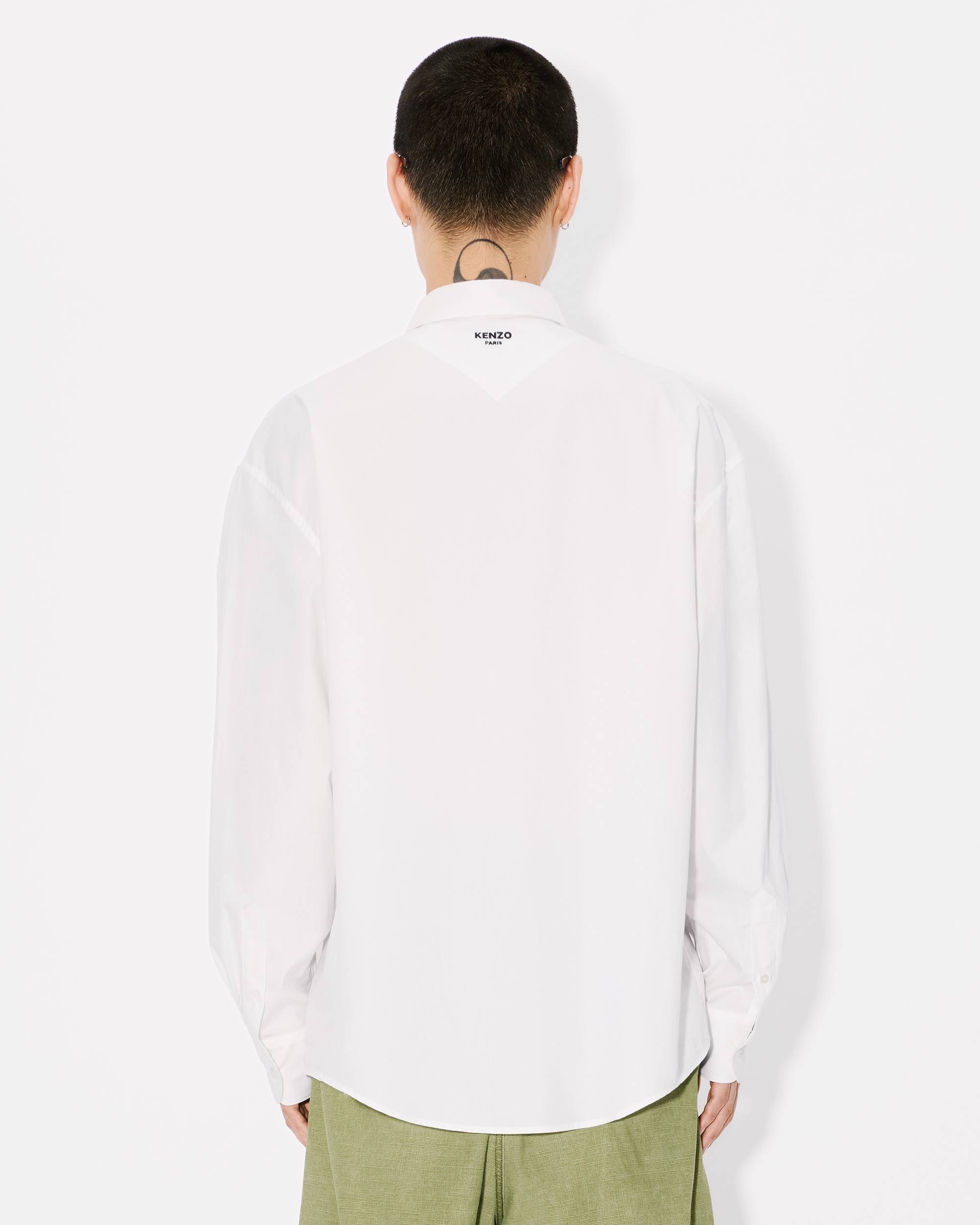 'KENZO Pop' printed casual poplin shirt - 4