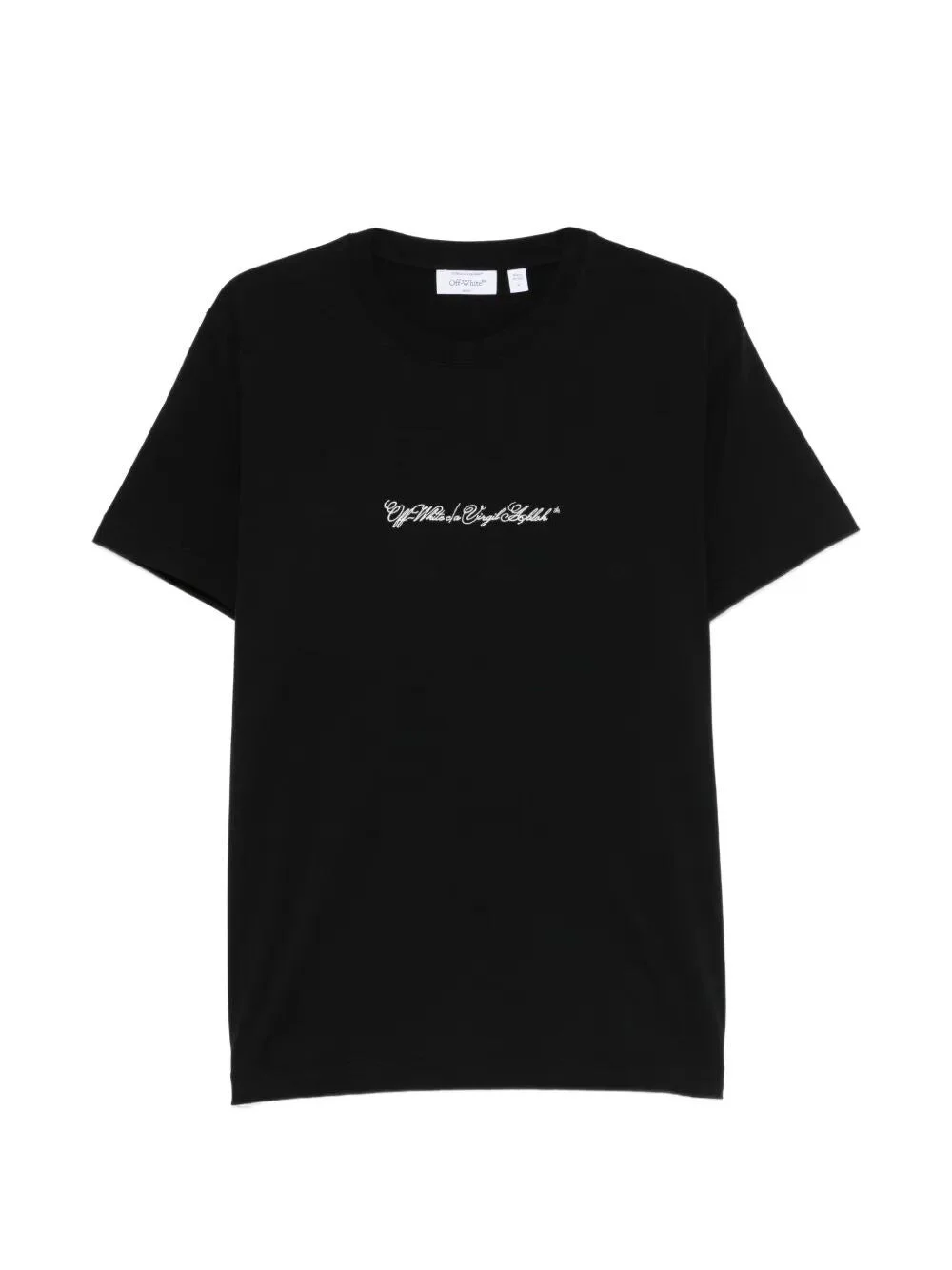 Off White Men `Script Arrow` Short Sleeve Slim T-Shirt - 1