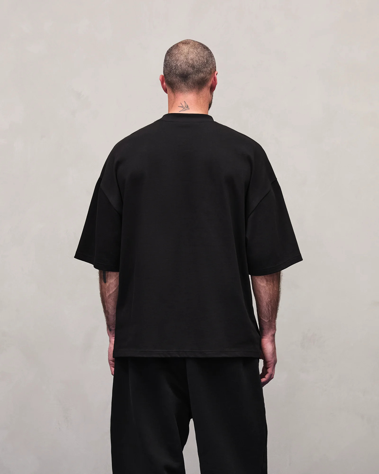HEAVY BOXY TEE BLACK - 7