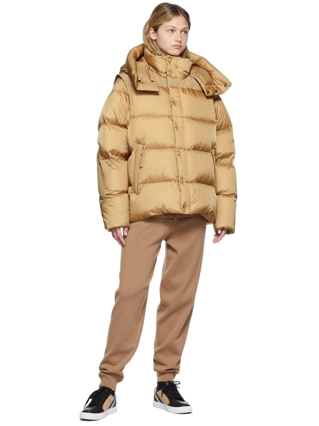 Beige Lockwell Down Jacket - 4