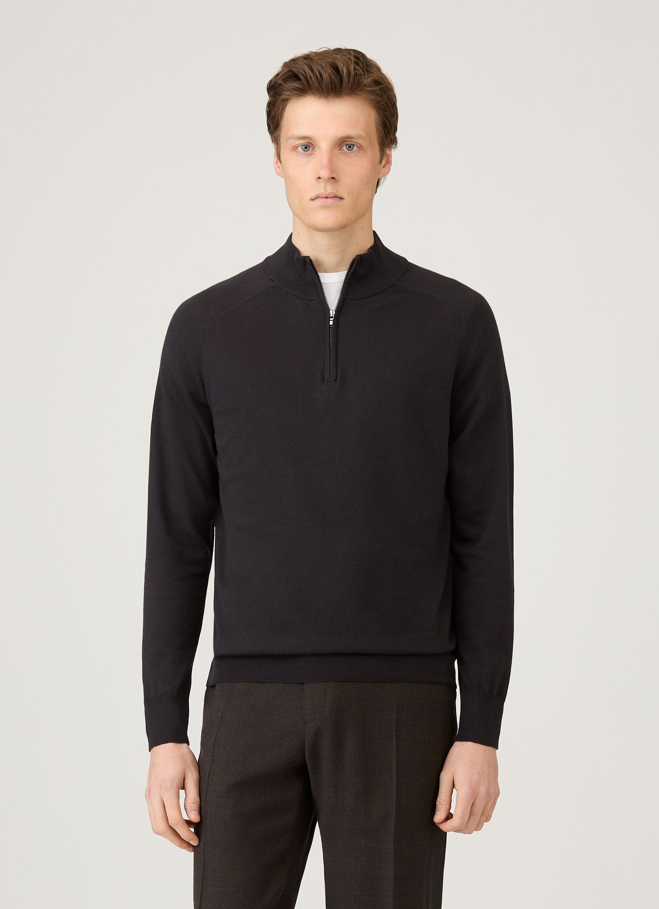 Sea Island Cashmere Half Zip - 2