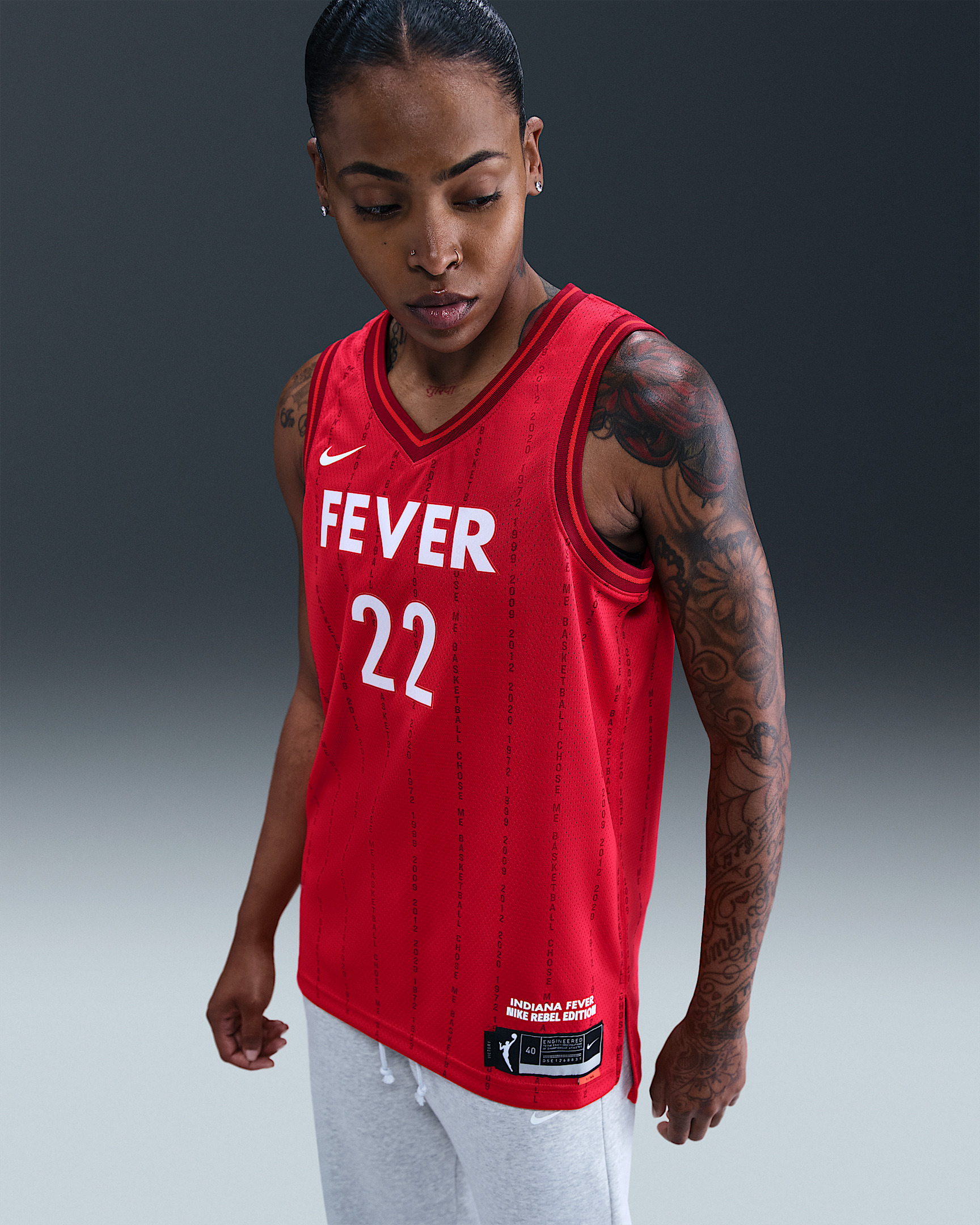 Caitlin Clark Indiana Fever 2024 Nike Women's Dri-FIT WNBA Victory Jersey - 2