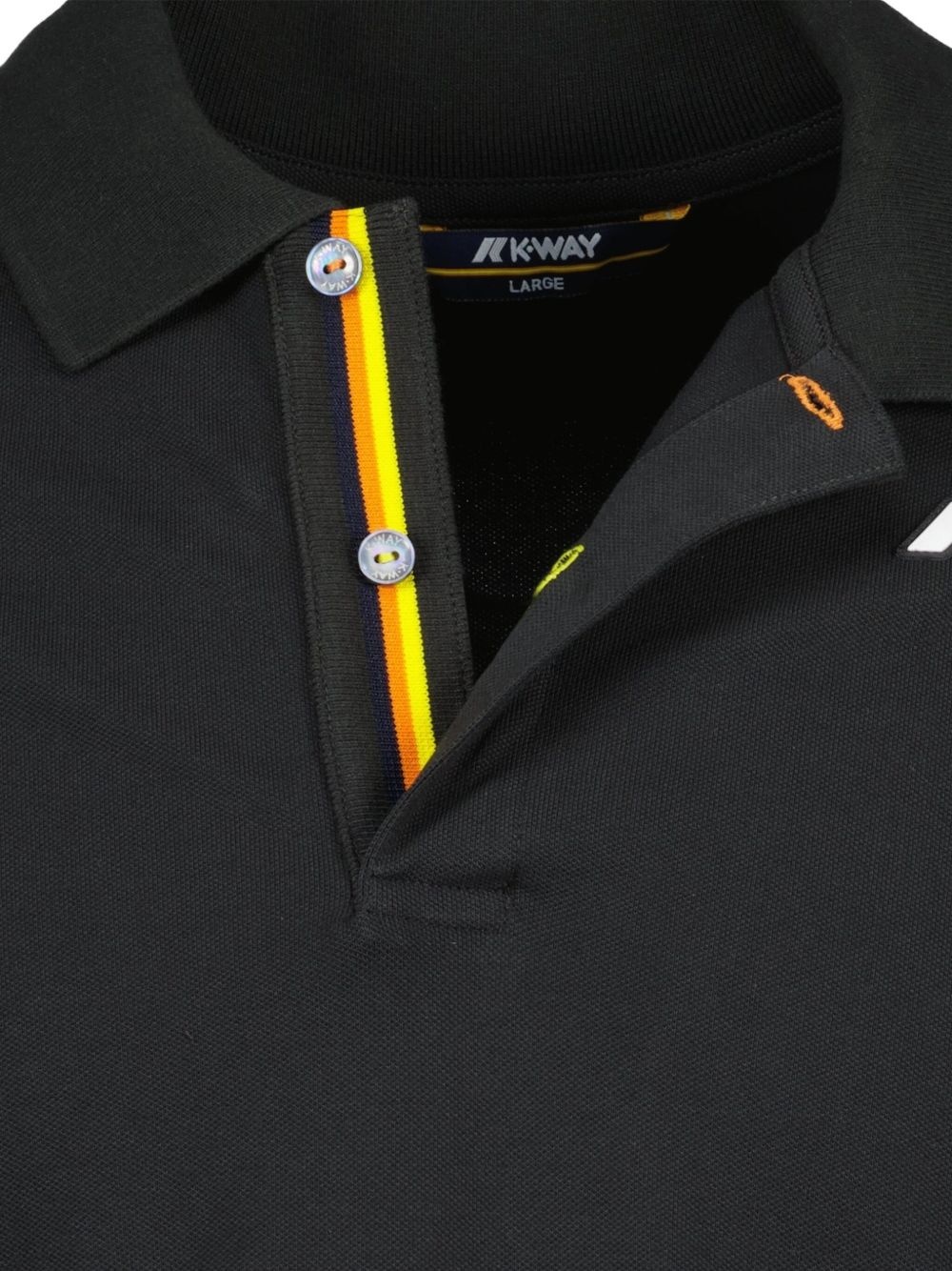 two-button pique polo shirt - 4