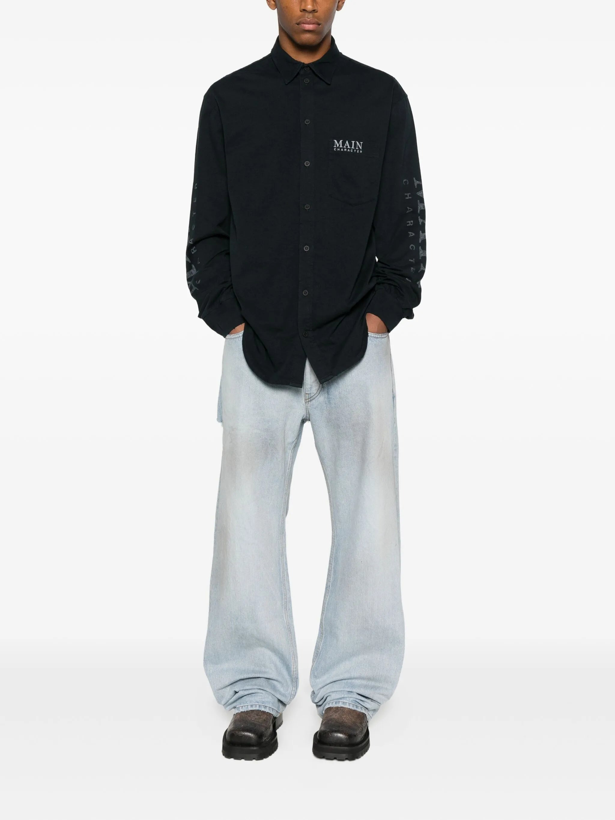 Balenciaga Main Character Long-sleeved Shirt - 5