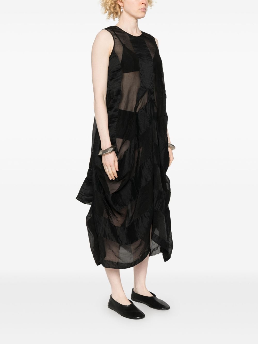 flared midi dress - 3