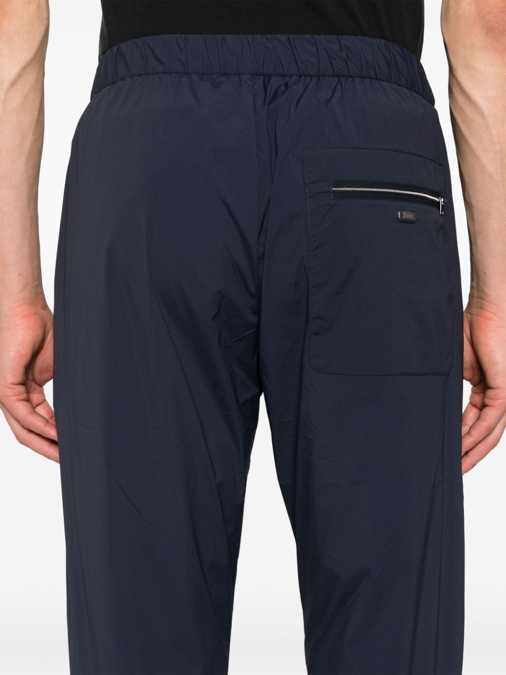 mid-rise tapered trousers - 5