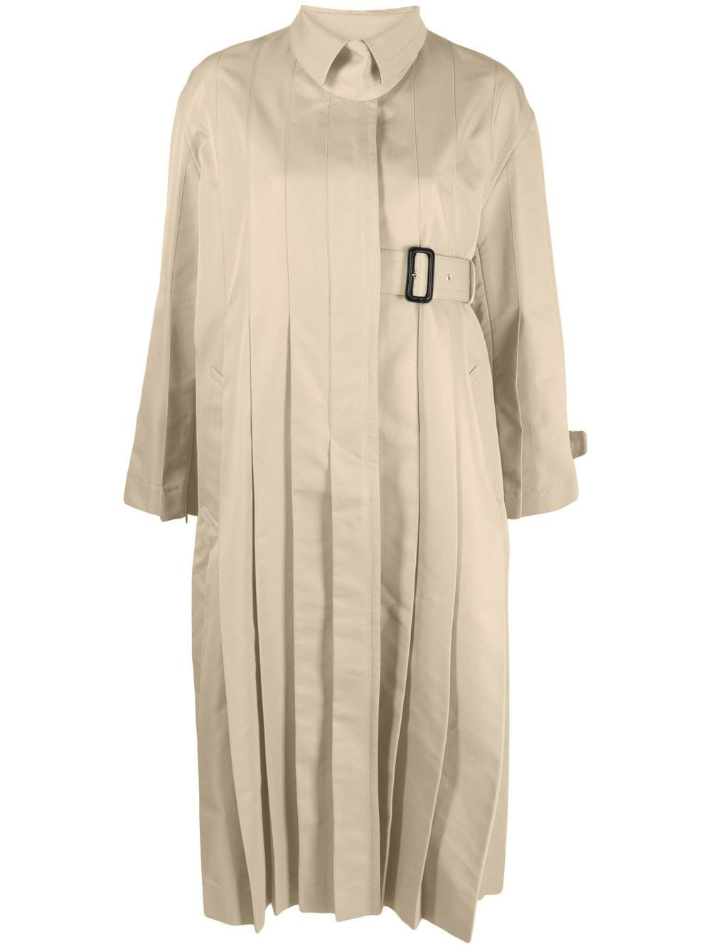 Sacai Women Cotton Gabardine Coat - 1