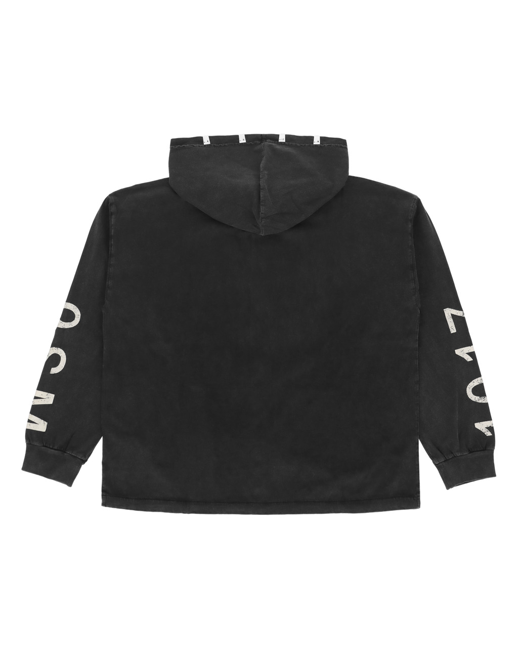 ZIP HOODIE WITH LIGTHERCAP DETAILING - 2