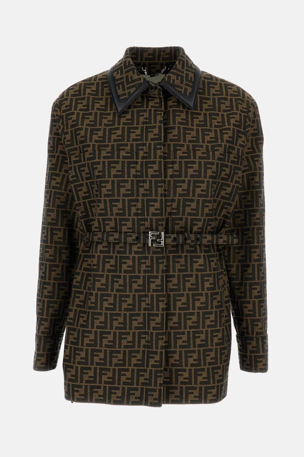 Fendi Women Ff Canvas Jacket - 1