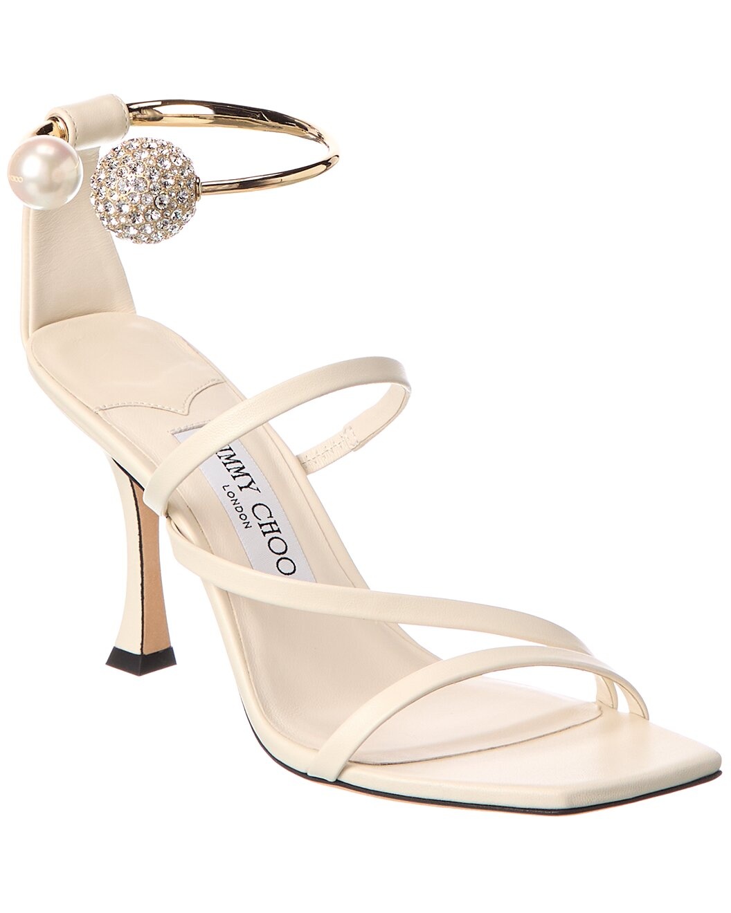 Jimmy Choo Ottilia 90 Leather Sandal - 1