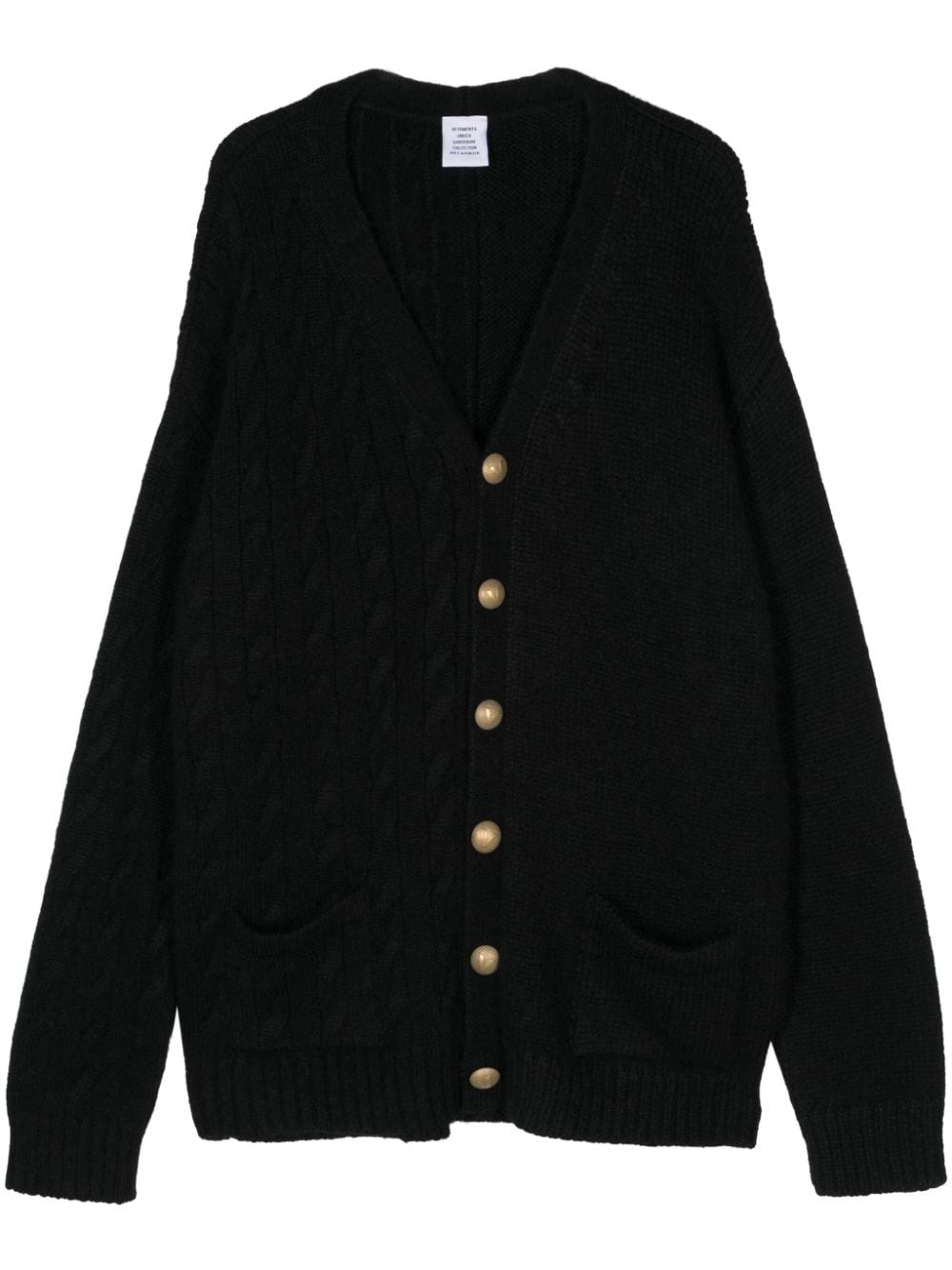 Split cardigan - 1