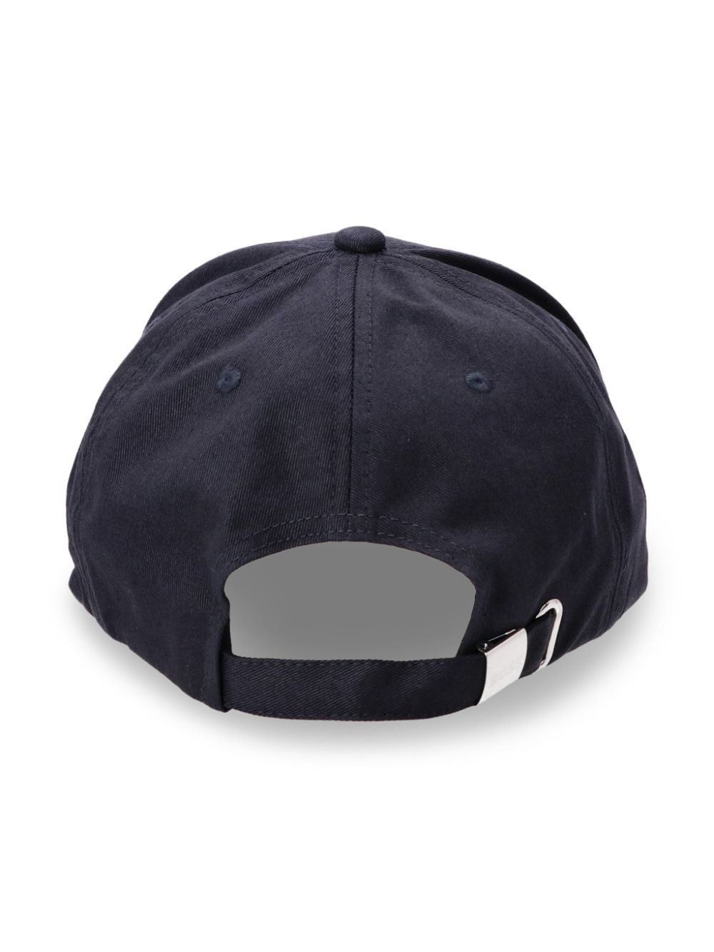 logo-print cotton cap - 3