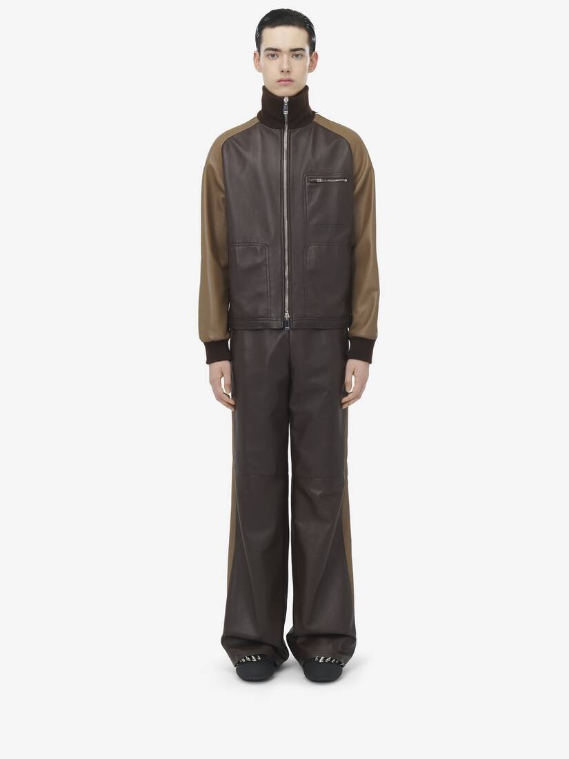 Leather Tracksuit Joggers - 2