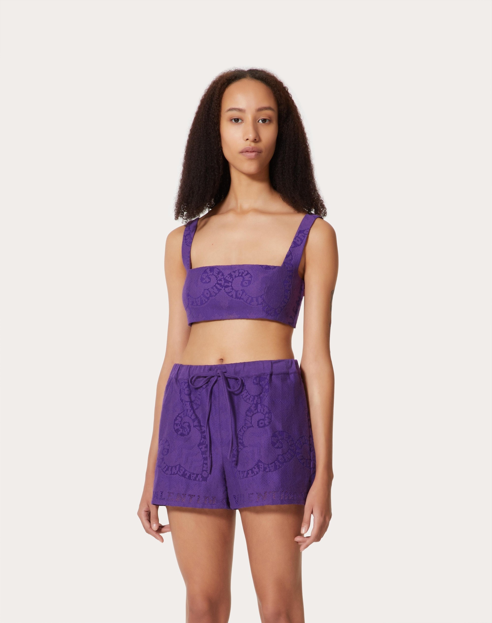 COTTON GUIPURE LACE BRALETTE - 3
