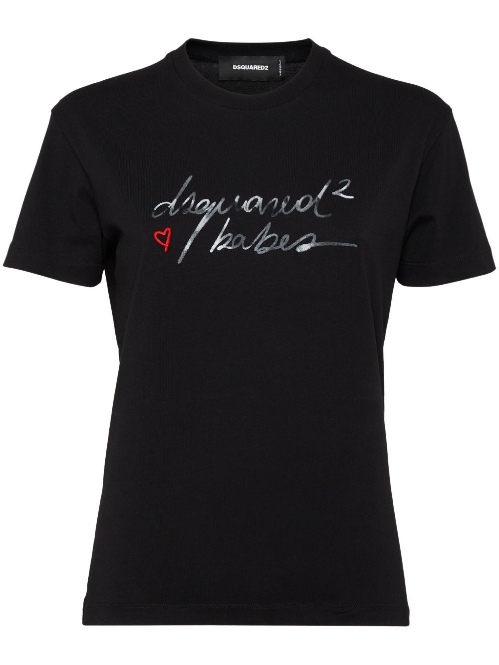 logo-print T-shirt - 1