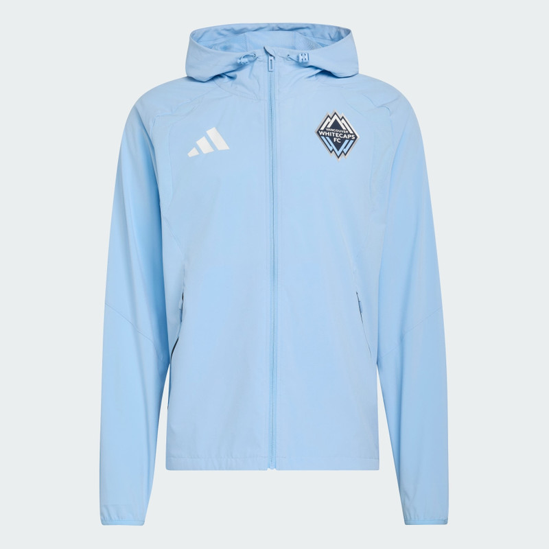 Vancouver Whitecaps Tiro Travel Full Zip Windbreaker 1