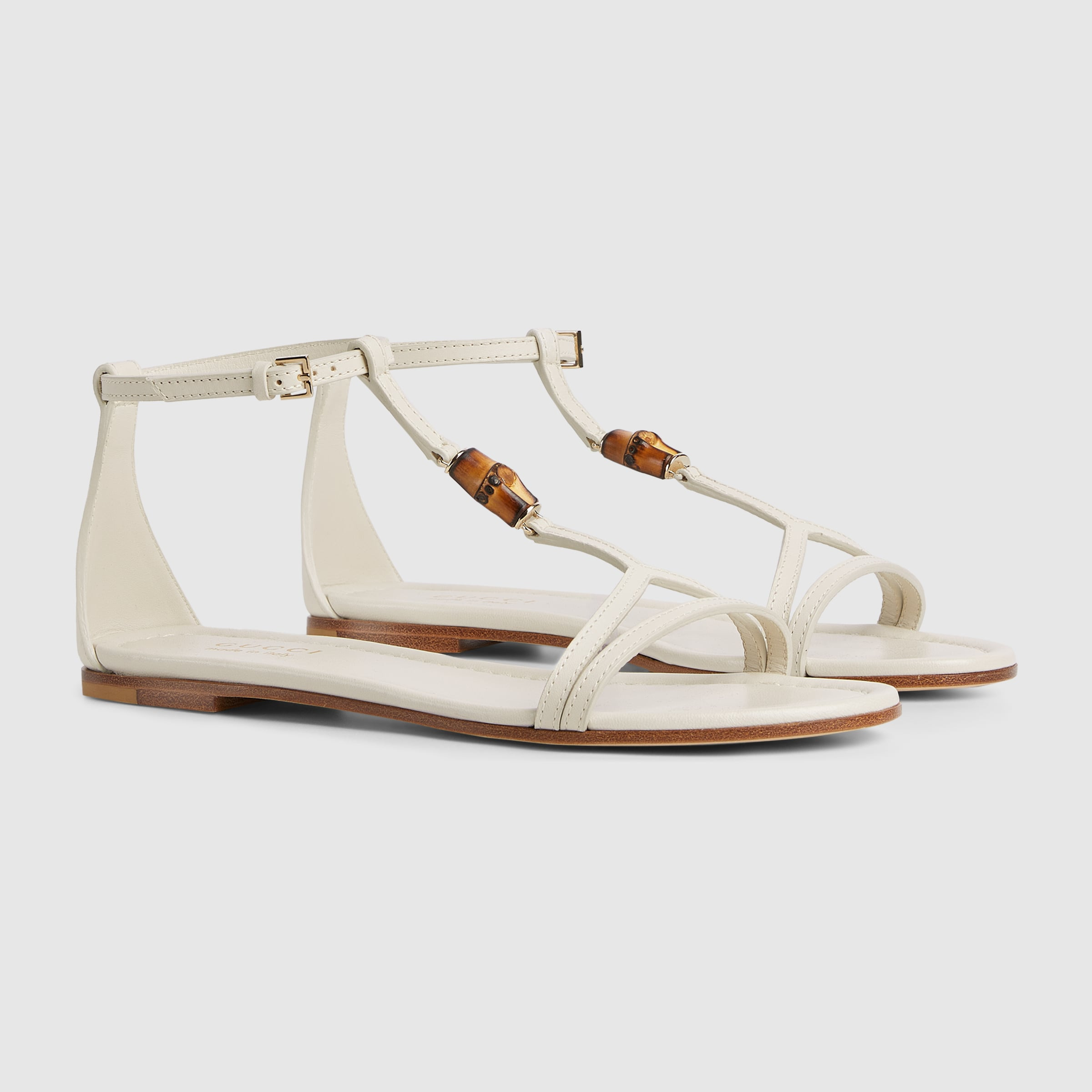 Women's sandal with bamboo detail - 2