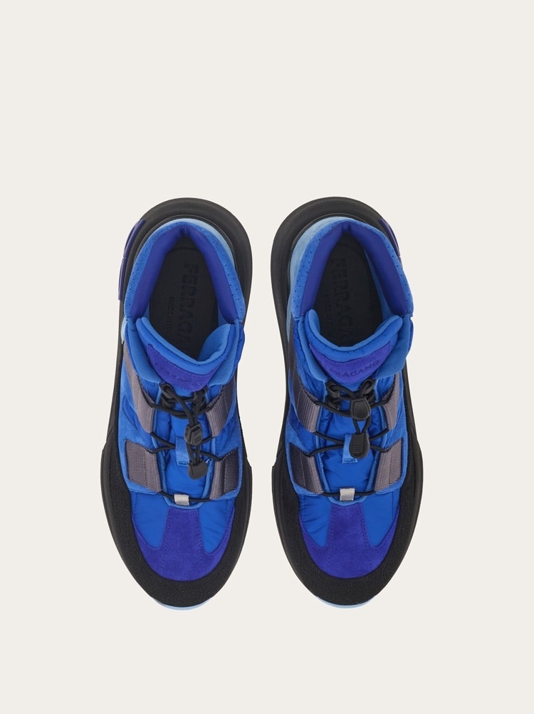 HIGH SNEAKER WITH TREKKING DETAILS - 2