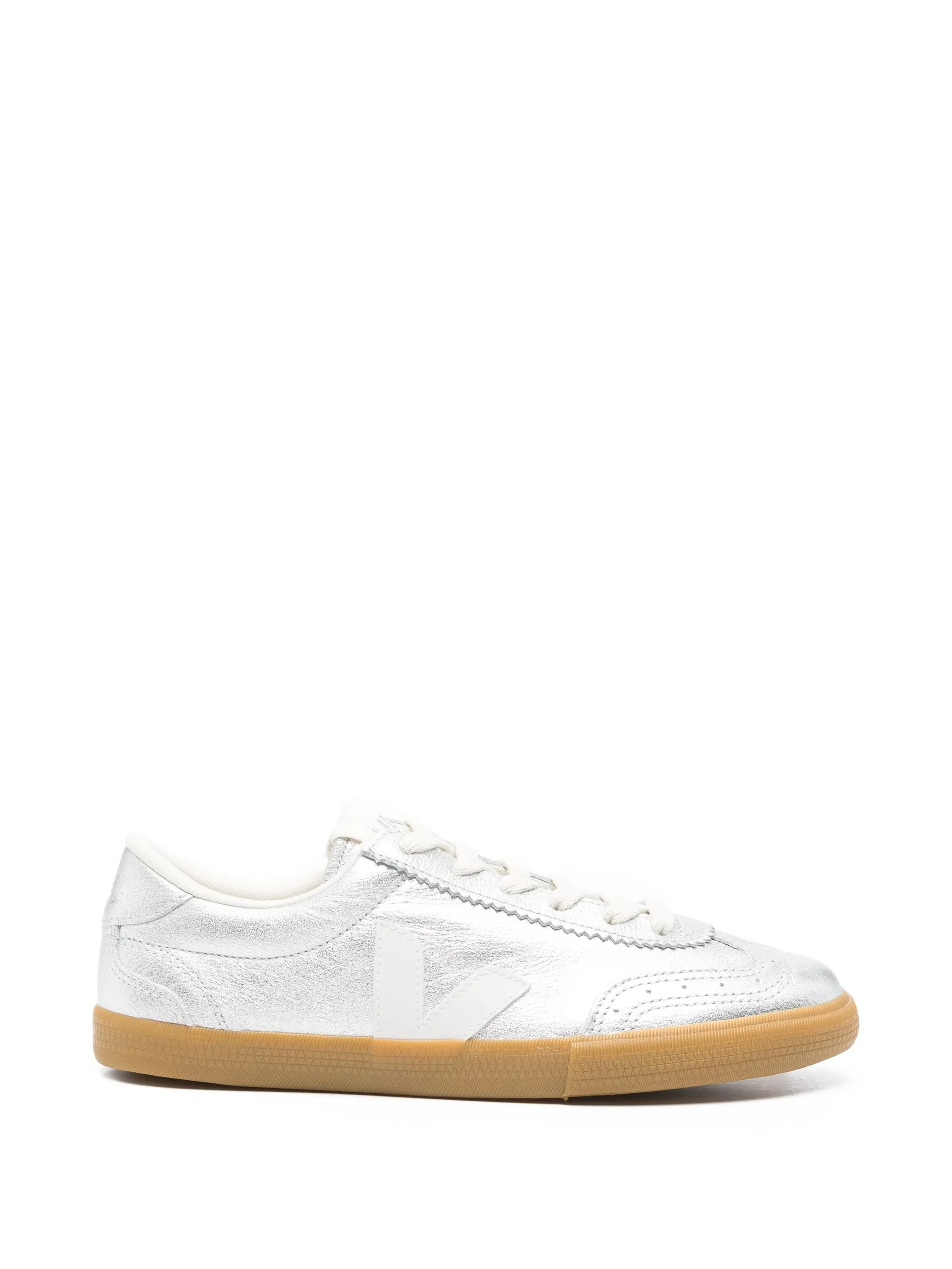 Veja Panelled Lace-up Sneakers - 1