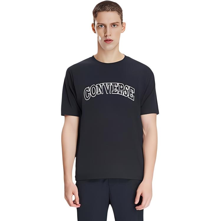 Converse Retro Chuck Crew T-shirt 'Black' 10026428-A01 - 6