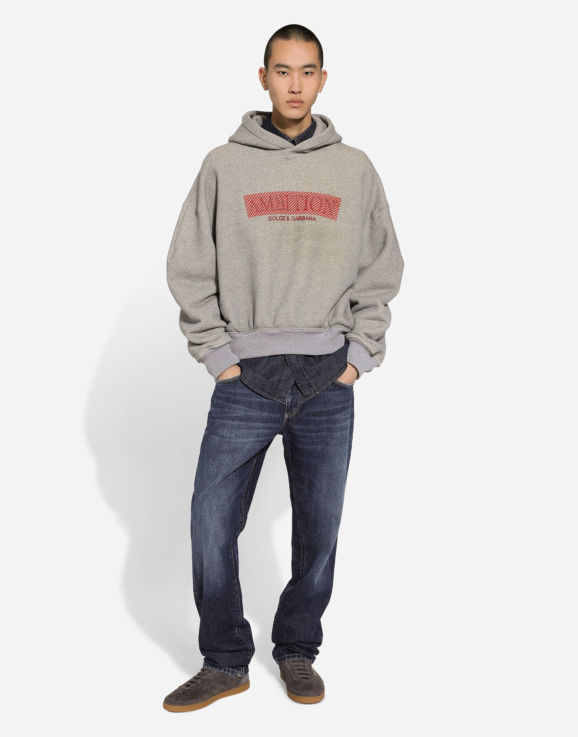 Classic jeans with DG embroidery - 4