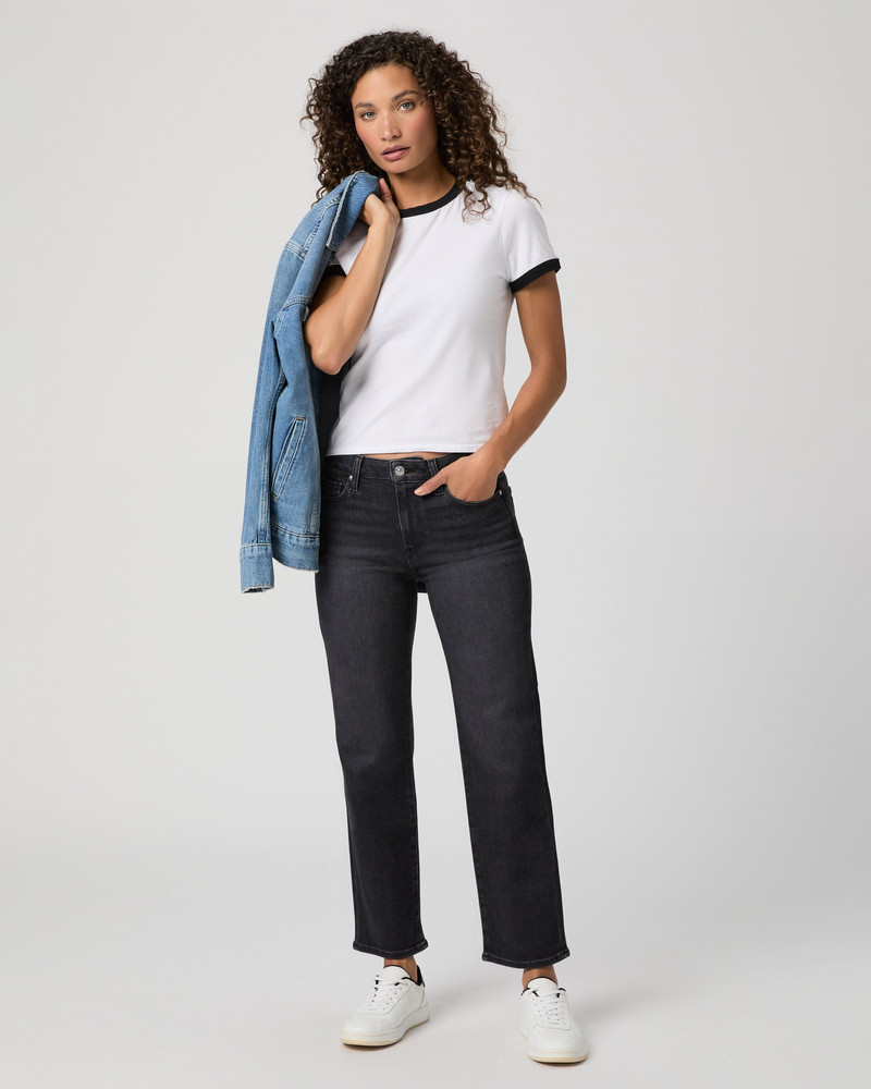 PAIGE Mason Ankle Straight Jean outlook