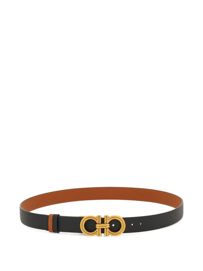 reversible and adjustable Gancini belt 1