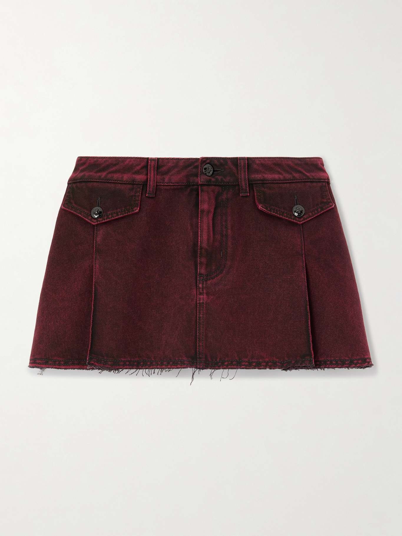 スカート MCQUEEN Denim mini skirt Denim skirt Alexander McQueen - SchaferandweinerShops KR
