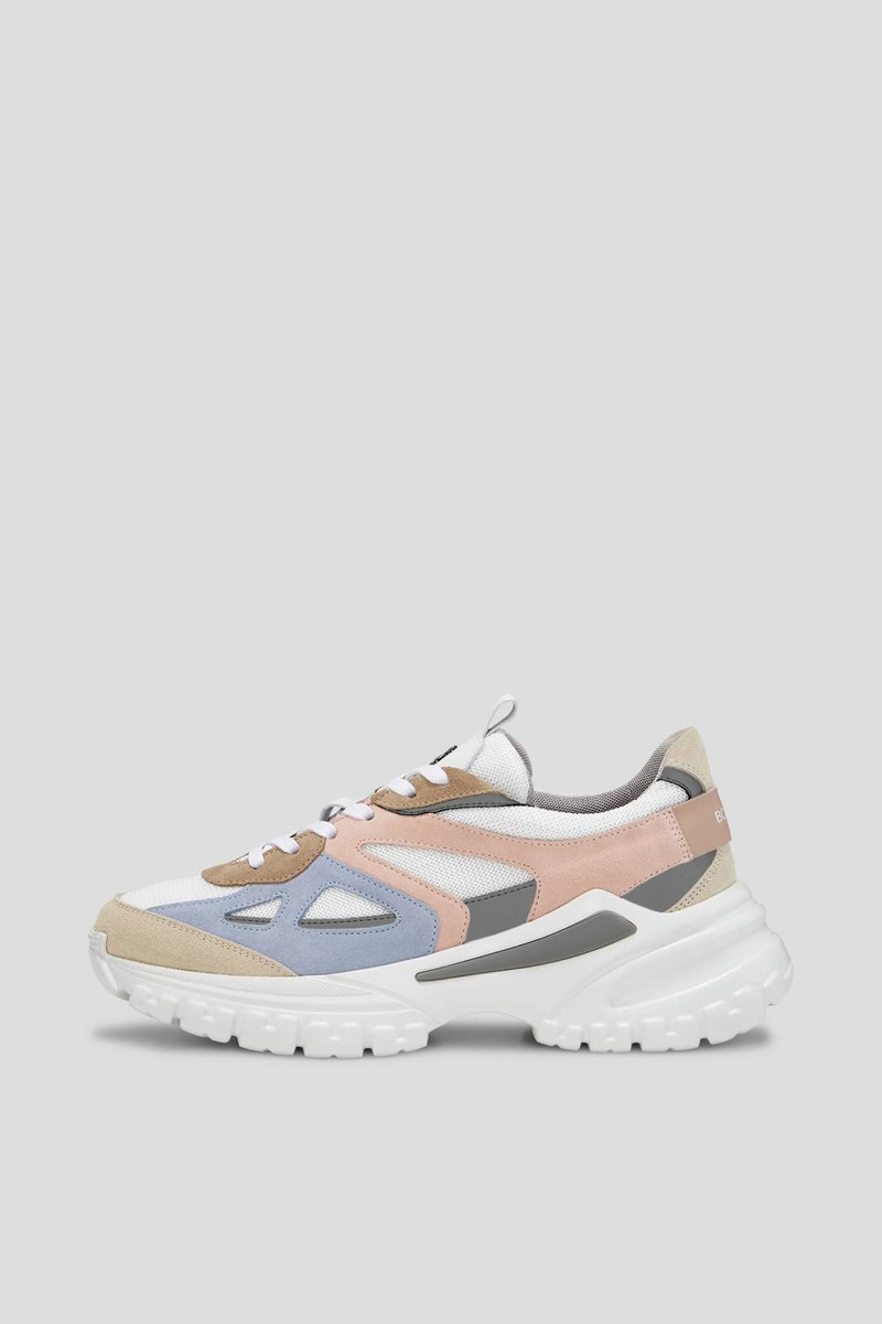 TOKYO PLATFORM TRAINERS IN WHITE/PINK 1