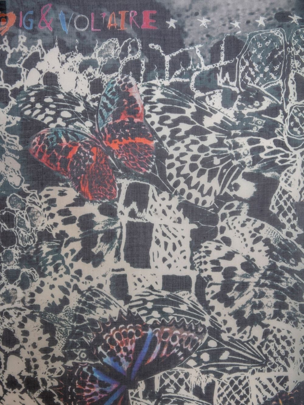Kerry printed modal scarf - 3