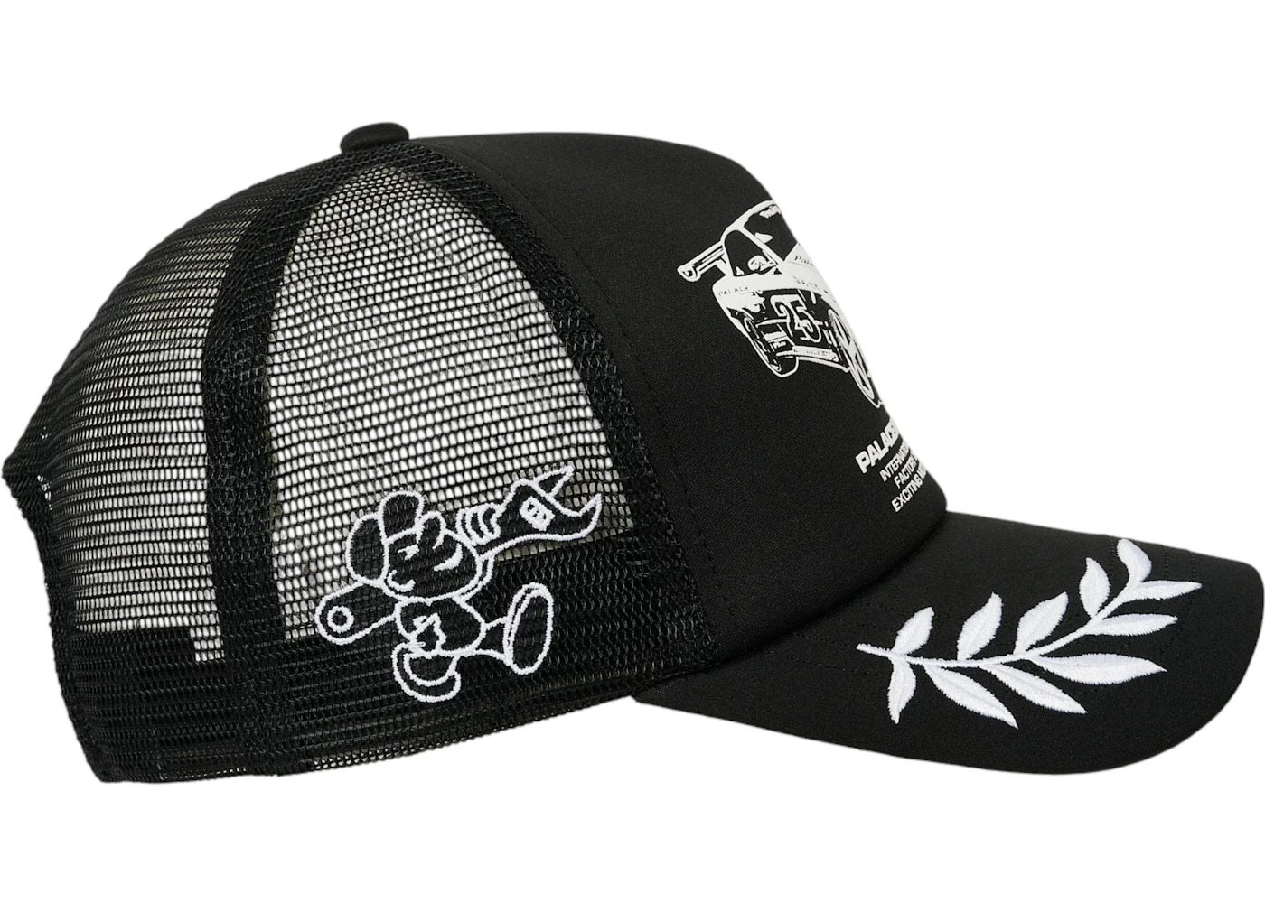 Palace Staff Trucker Black - 2