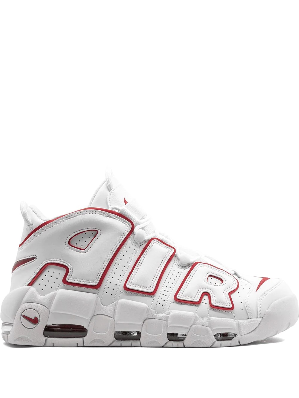 Air More Uptempo '96 "White/Varsity Red/White" sneakers - 1