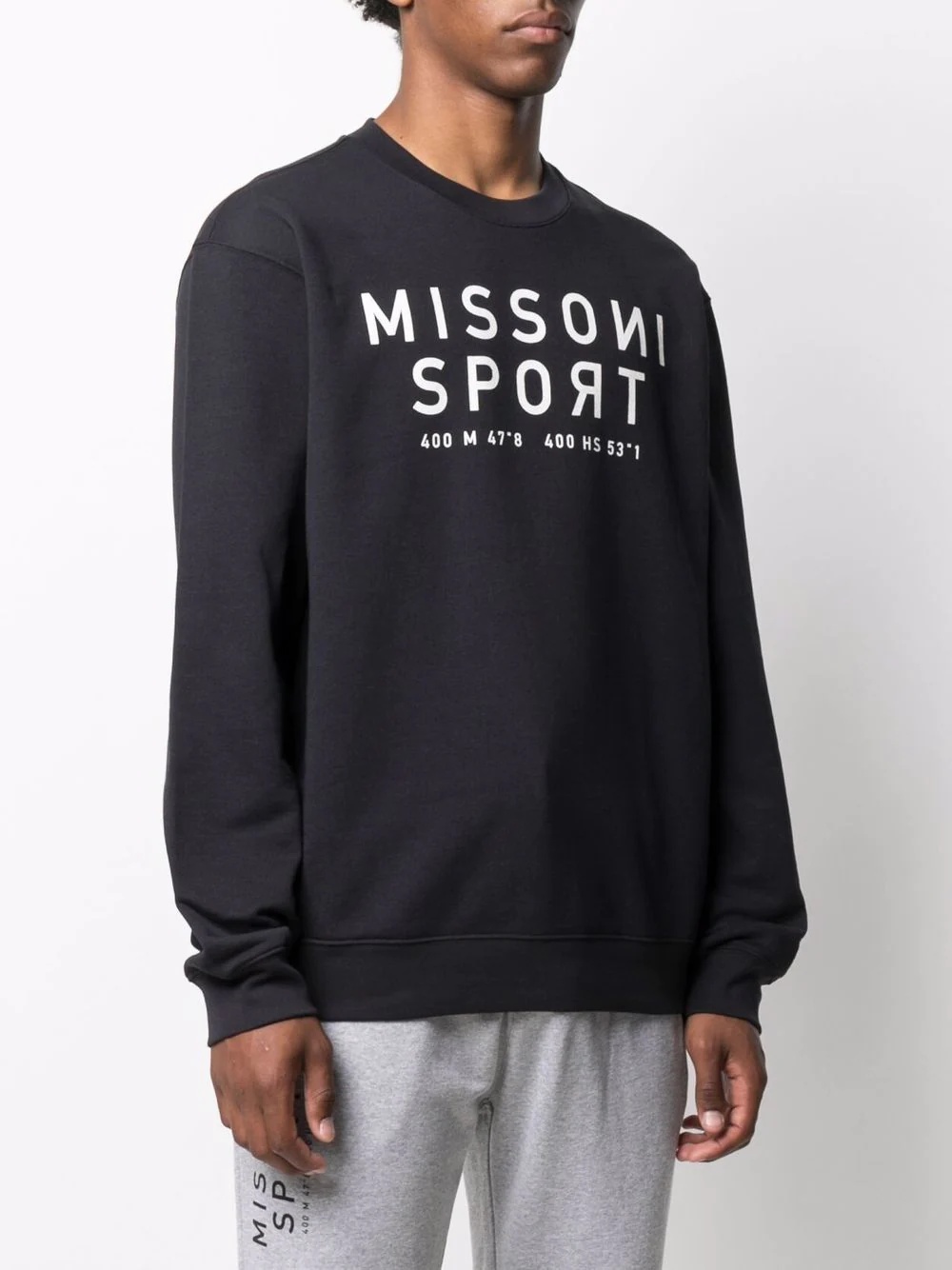 logo-print sweatshirt - 3