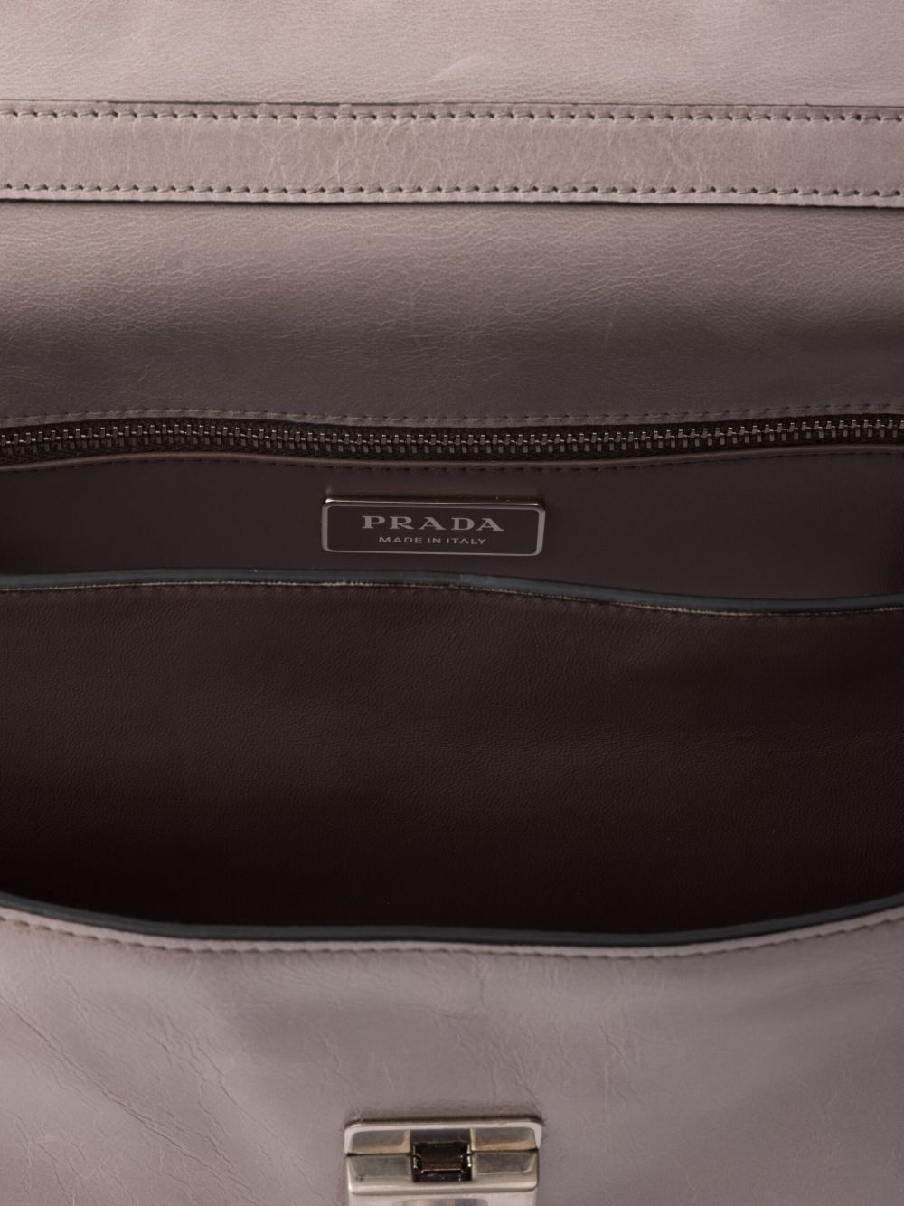 medium leather shoulder bag - 6