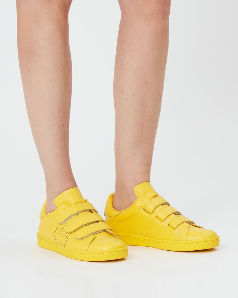 Isabel Marant BARTY LEATHER SNEAKERS outlook