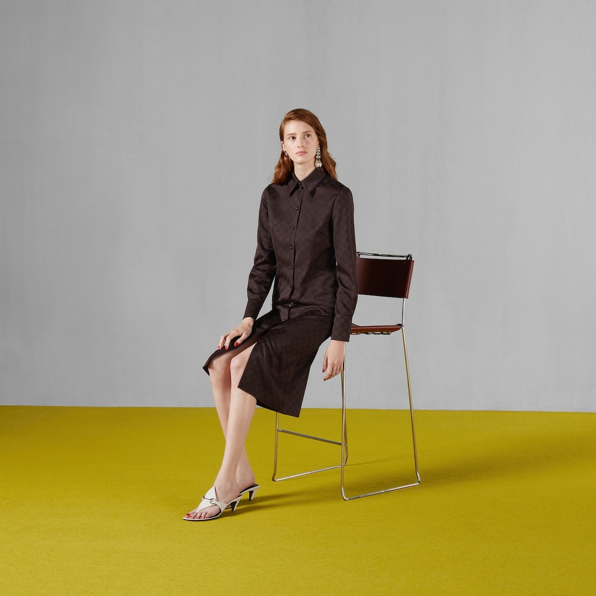 GG viscose dress - 5