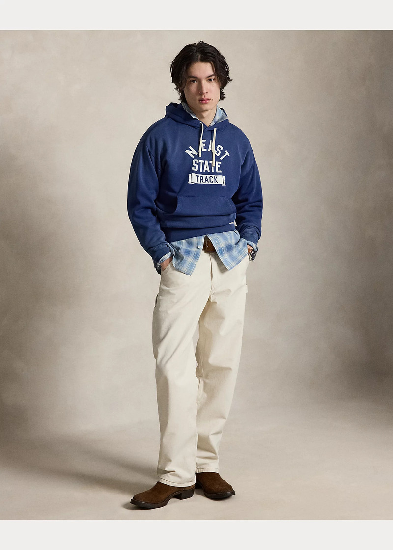 Vintage Fit Fleece Graphic Hoodie 3