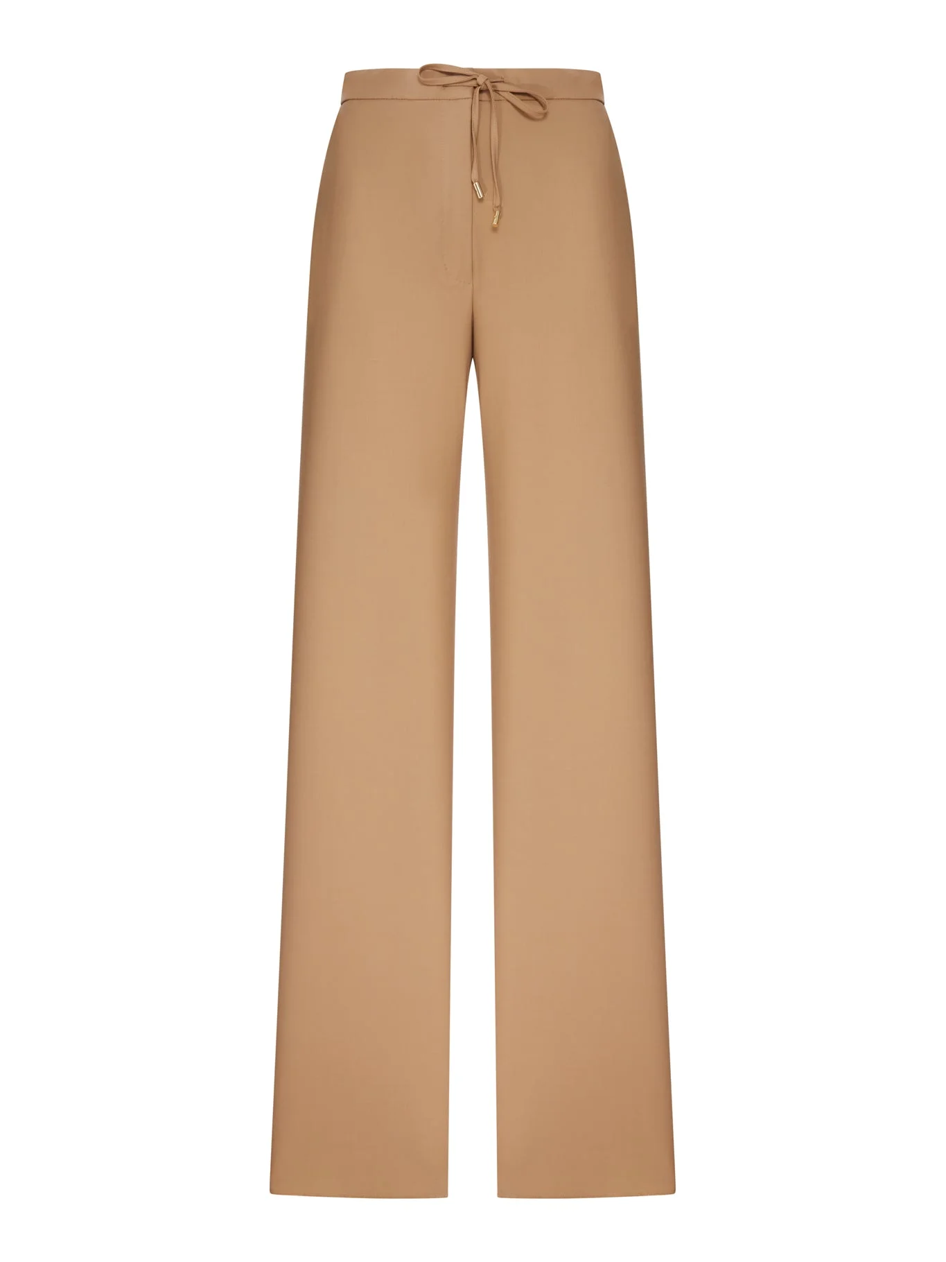 WOOL DRAWSTRING TROUSERS - 1