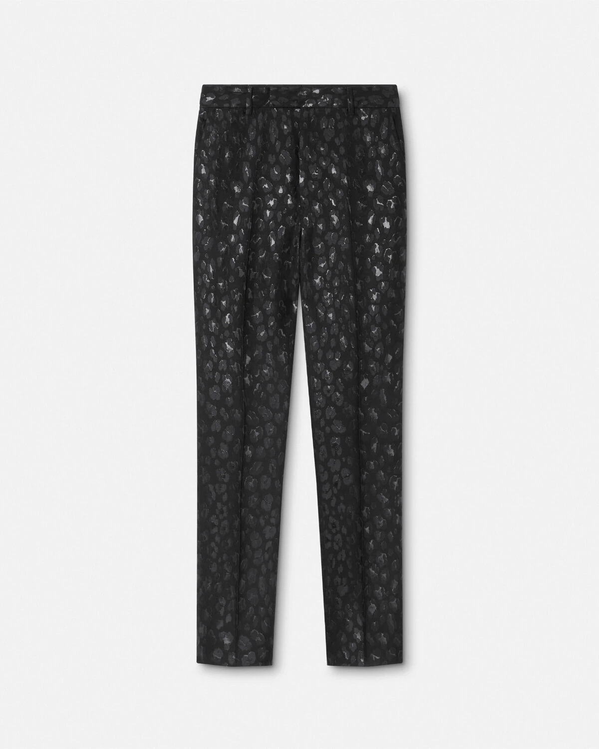 Leopard Jacquard Formal Trousers - 1