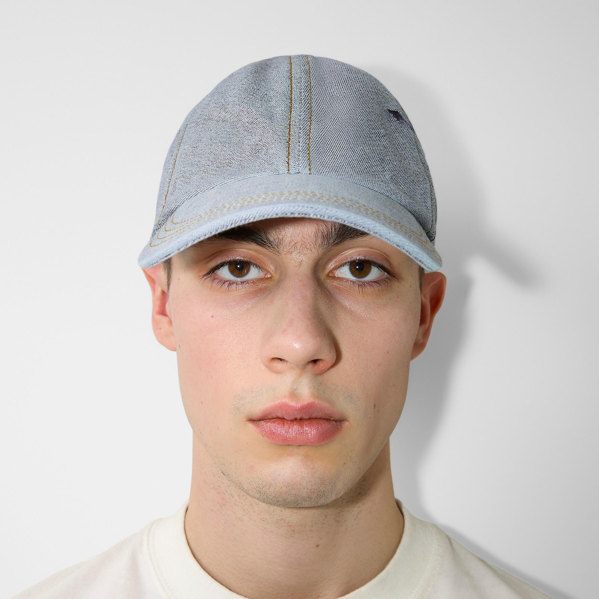 Denim Baseball Cap - 4