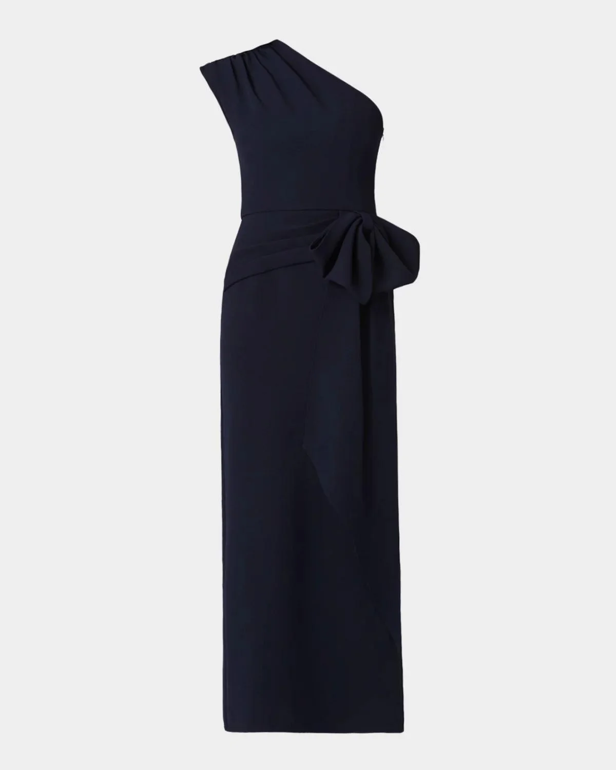 Ansley Draped One-Shoulder Maxi Dress - 1