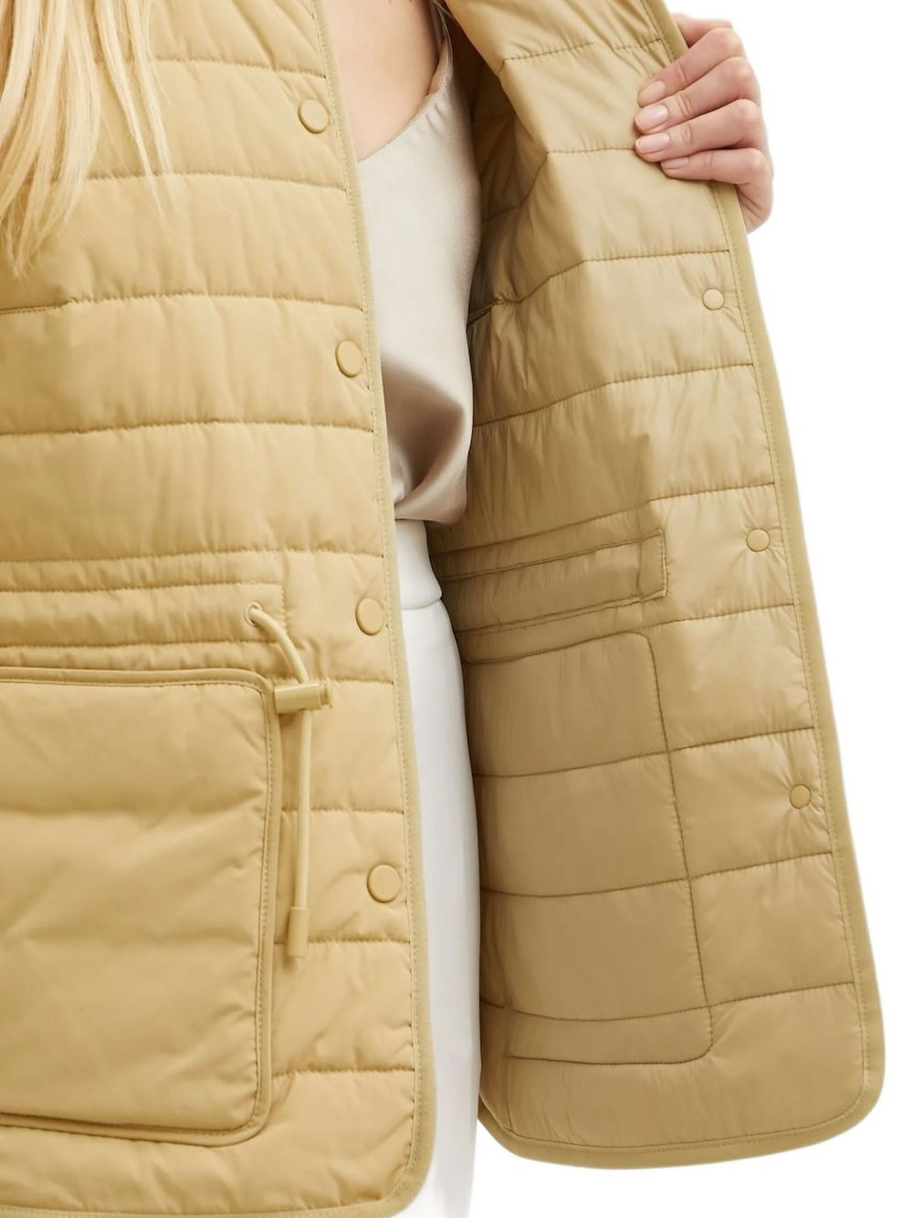 water-repellent padded jacket - 5