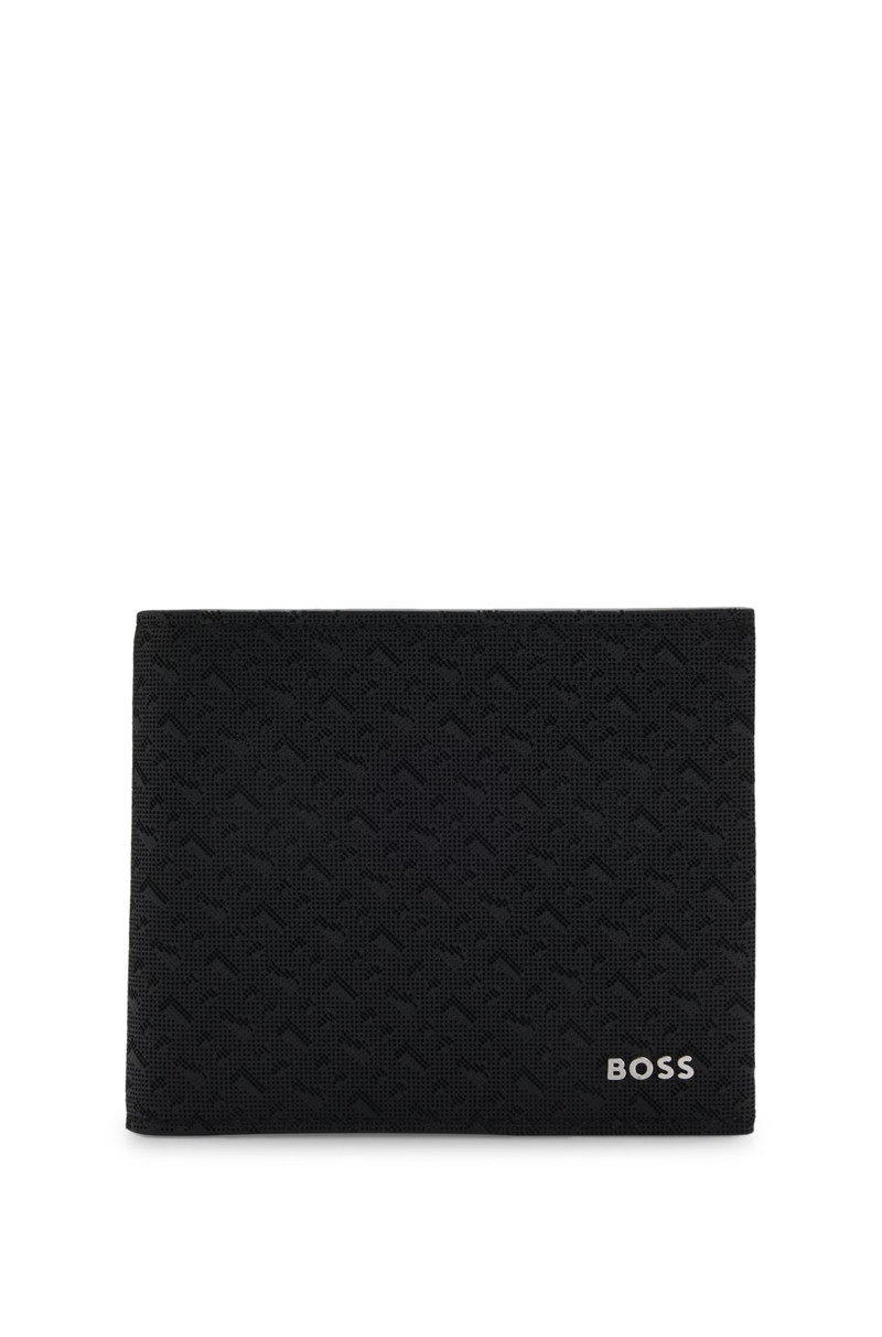 BILLFOLD WALLET WITH PERFORATED MONOGRAM MOTIF 1