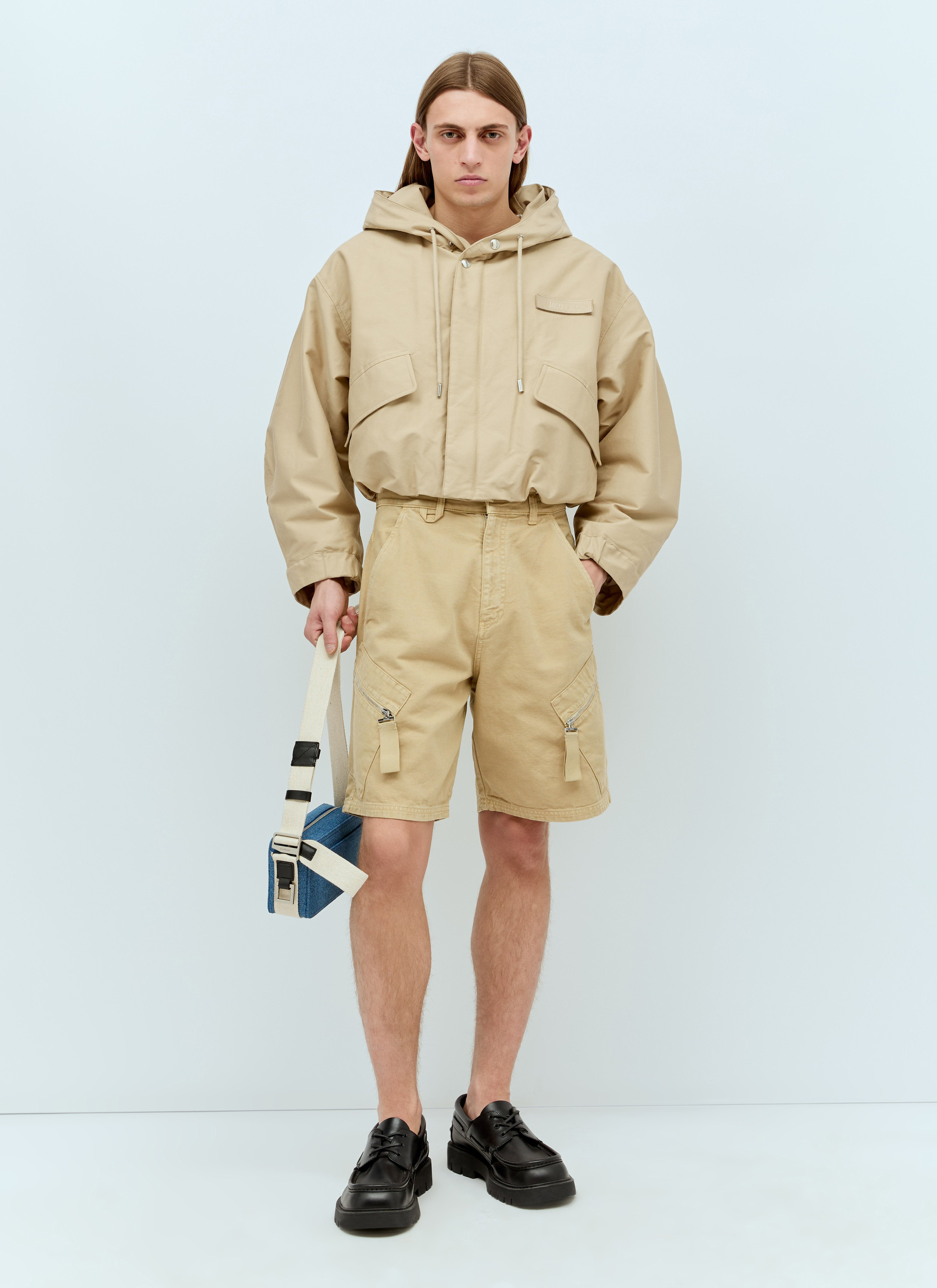 Jacquemus Men Le Short Marrone - 3