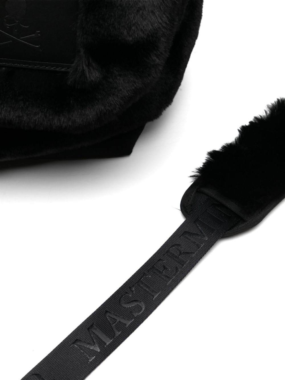 logo-embroidered messenger bag - 4
