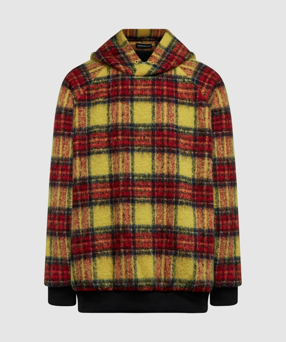 UNDERCOVER Hooded check shirt | sevenstore | REVERSIBLE