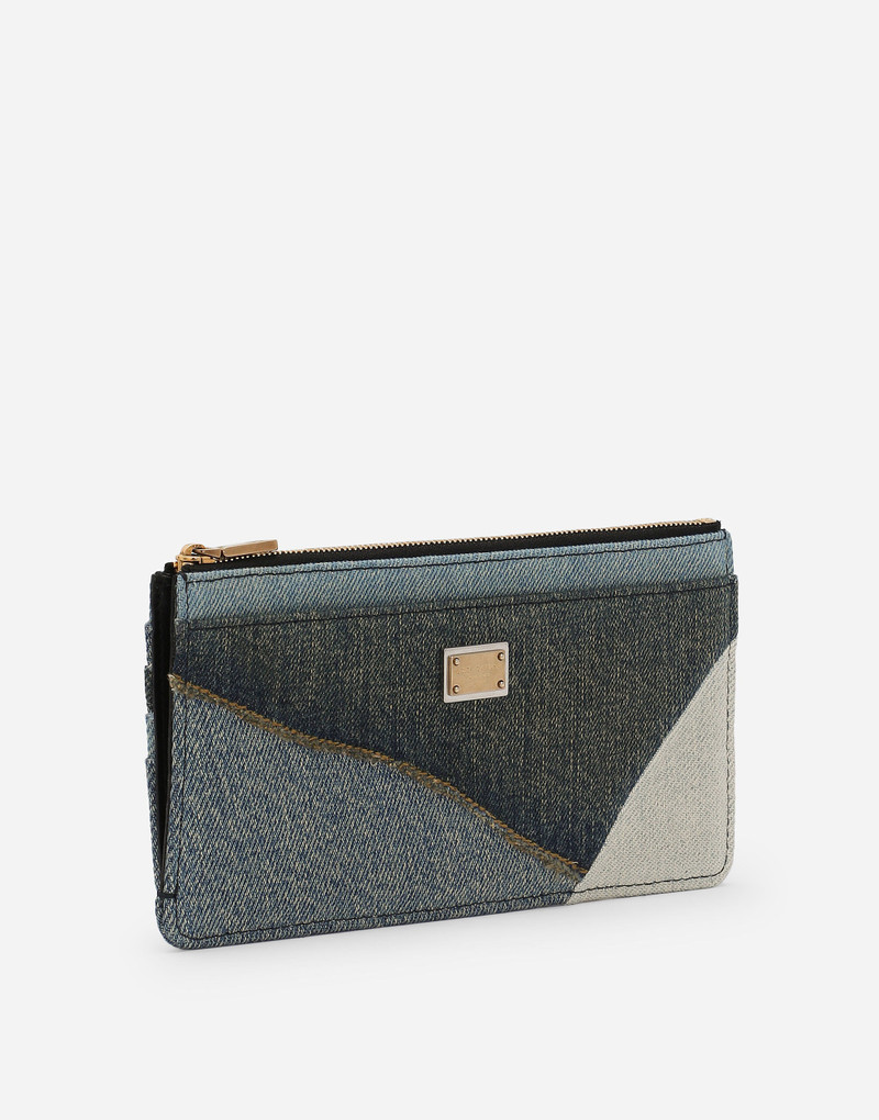 Dolce & Gabbana Large denim card holder outlook
